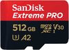SanDisk Extreme PRO 512GB microSDXC UHS-I A2 Card with Adapter