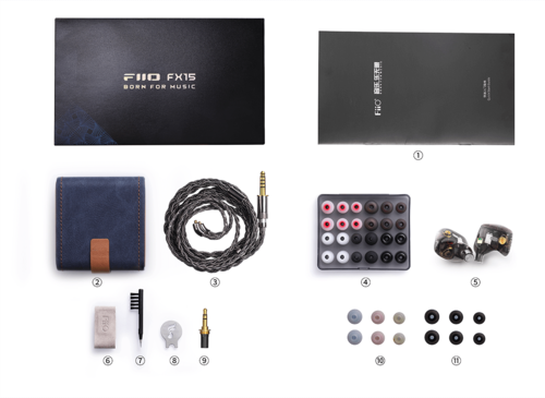 אוזניות Fiio FX15 Tribrid Electrostatics