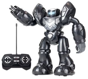 רובו בלאסט שחור - רובוט גדול עם שלט אינטראקטיבי יורה טילים 