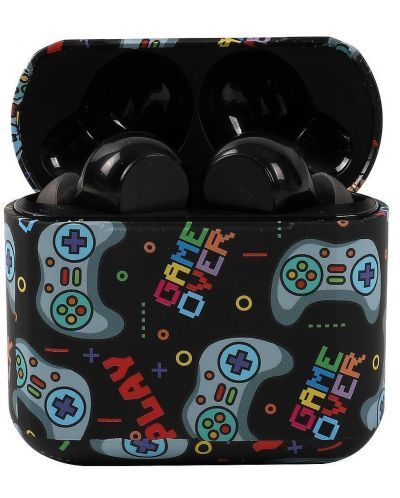 זוג אוזניות בלוטוס Earbuds - דגם GAME OVER