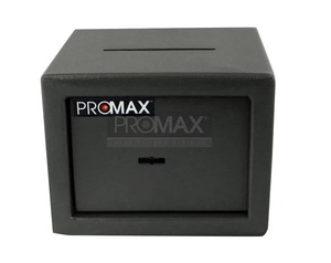 כספת חיצונית עם נעילת מפתח וחריץ עליון PROMAX
