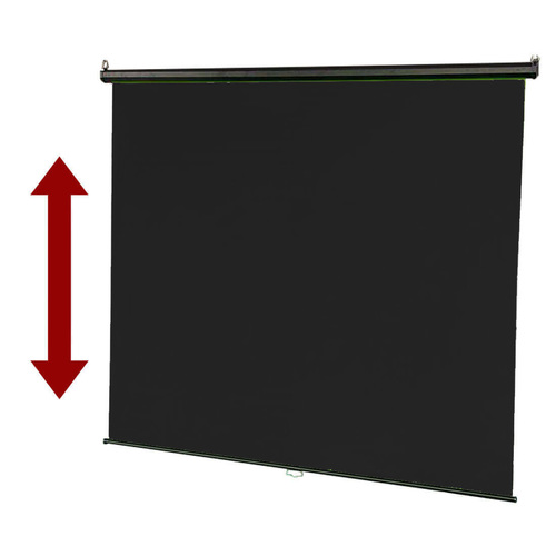 רקע נייד נפתח Ultrablitz FB-180200 Wall Mount PVC שחור