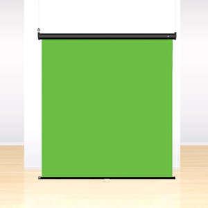 רקע נייד נפתח Ultrablitz FB-180200 Wall Mount PVC ירוק