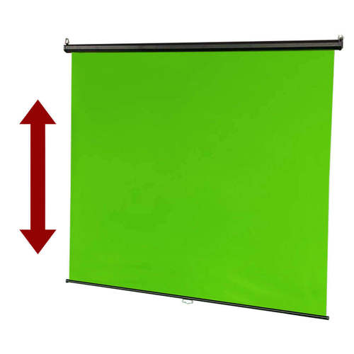 רקע נייד נפתח Ultrablitz FB-180200 Wall Mount PVC ירוק