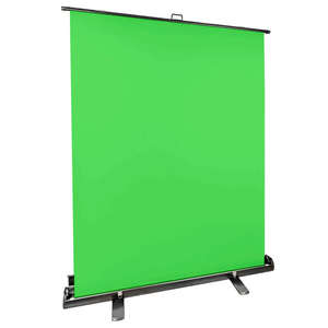 רקע נייד רול-אפ Ultrablitz FB-150200 Easy Pull Up PVC ירוק
