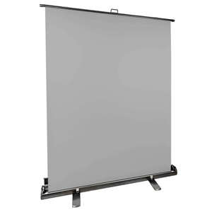 רקע נייד רול-אפ Ultrablitz FB-150200 Easy Pull Up PVC אפור