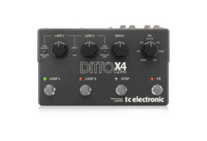 פדאל אפקט לגיטרה DITTO X4 LOOPER TC ELECTRONIC