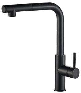 ברז נשלף שחור Aquila Premium CLOD
