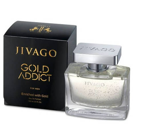בושם  לגבר Jivago  GOLD ADDICT  EDP 100 ml
