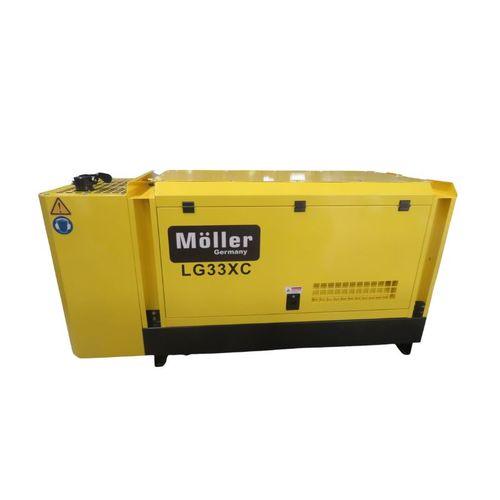 גנרטור תעשייתי מושתק תלת פאזי 33 KVA עם ATS מבית MOLLER GERMANY