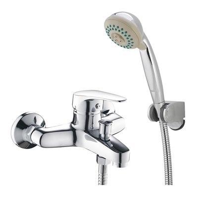  ברז אמבטיה עם צינור גמיש ומקלח יד Aquila Premium MARINA 6703A 