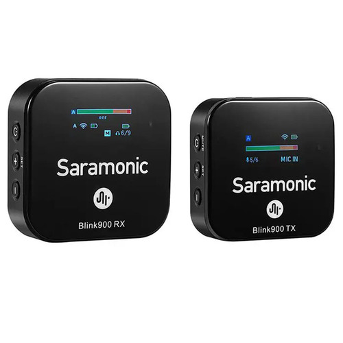 מערכת מיקרופון אלחוטי Saramonic Blink900 B1