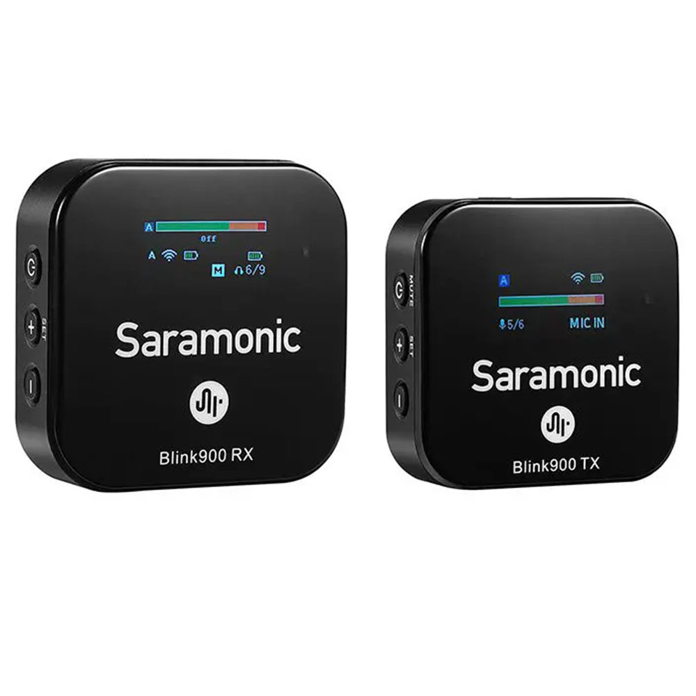 מערכת מיקרופון אלחוטי Saramonic Blink900 B1