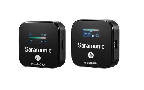 מערכת מיקרופון אלחוטי Saramonic Blink900 B1