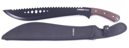 מצ'טה לשטח גב משונן 53 ס''מ עם נרתיק בד ROHER TOOLS 1126648