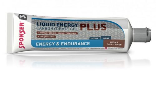 ג'ל טיובה ספונסור בטעם קולה לימון - SPONSER LIQUID ENERGY PLUS