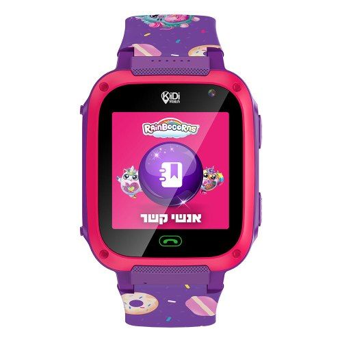 שעון חכם לילדים חד קרן - Kidiwatch Rainbocorns