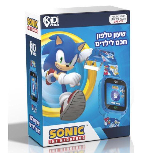 שעון חכם לילדים סוניק - Kidiwatch SONIC