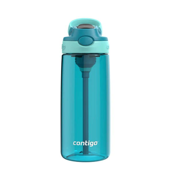 בקבוק לילדים 590 מ"ל טורקיז תכלת קונטיגו | Contigo CLEANABLE 