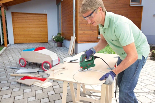מסור אנכי חשמלי BOSCH PST 670 500W + סט 5 מסוריות מתנה