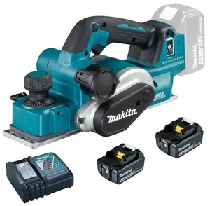 מקצוע 18V נטען 82 מ"מ BL כולל 2 סוללות 4AH ומטען MAKITA DKP181 מקיטה
