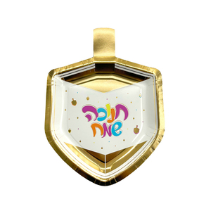 צלחות נייר איכותיות בצורת סביבון