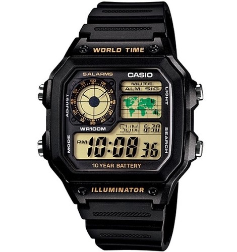 CASIO AE-1200WH-1B זמין במלאי