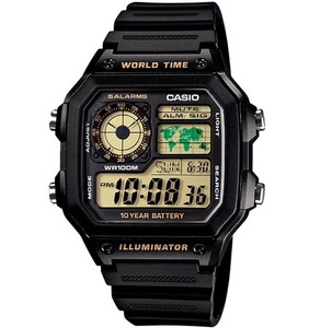 CASIO AE-1200WH-1B זמין במלאי