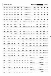 אותיות גרוד Letraset 2 מ"מ ׁ(S-14224)