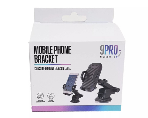 זרוע טלסקופית לרכב דבק-וואקום - 9pro Mobile Phone Bracket