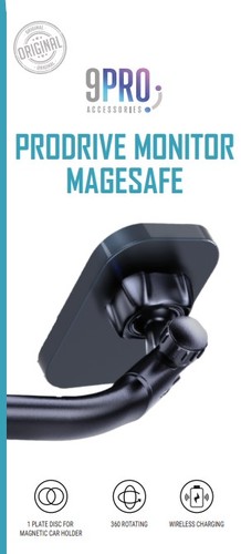 מעמד רכב טעינה אלחוטית לדשבורד 9pro prodrive monitor magesafe