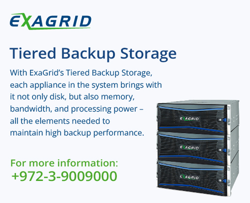  ExaGrid Tiered Backup Storage