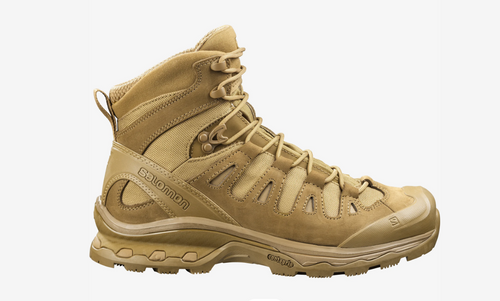 נעליים טקטיות ללוחמים לצבא צבע חולי  Salomon Quest 4D Forces 2 GORE-TEX