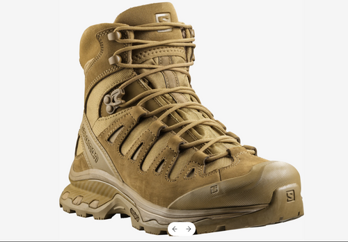 נעליים טקטיות ללוחמים לצבא צבע חולי  Salomon Quest 4D Forces 2 GORE-TEX