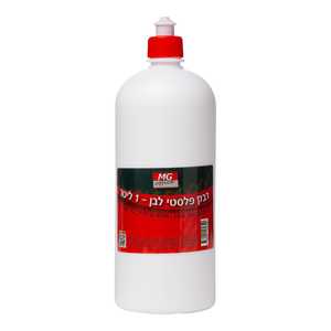 דבק פלסטי לבן MG Office – בקבוק 1 ליטר