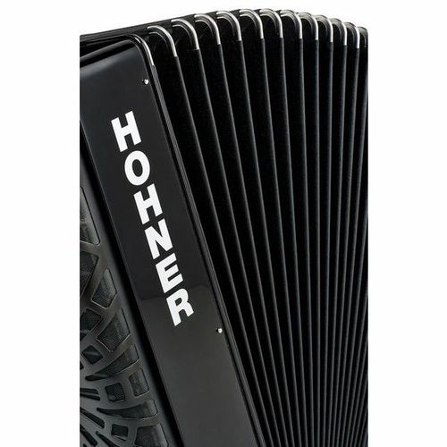 אקורדיון 80 בס Hohner Bravo III 80 Black silent key