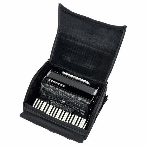 אקורדיון 80 בס Hohner Bravo III 80 Black silent key