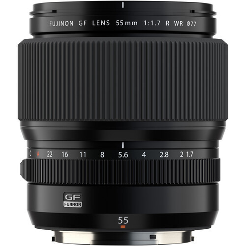 עדשה קולנועית FUJIFILM GF 55mm f/1.7 R WR