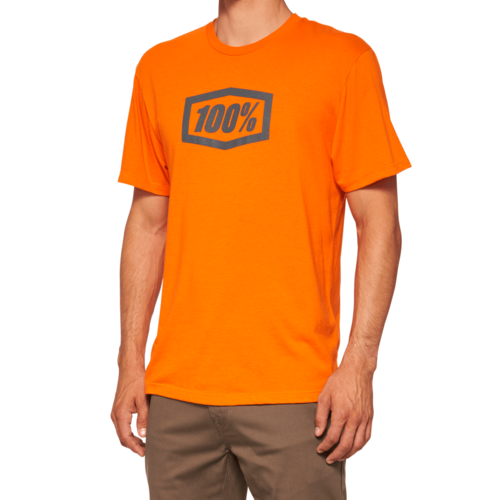 חולצת 100% כתום - 100% OFFICIAL T-SHIRT
