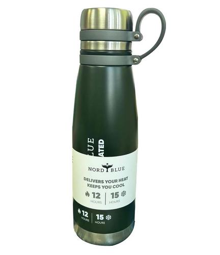 תרמוס לשתיה חמה ושתיה קרה שומר חום 12 שעות NORD BLUE 650ML