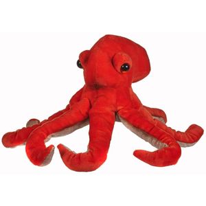 בובת דיונון רכה ונעימה בגודל 15 ס"מ מסדרת יצורי הים (עשוי פלסטיק ממוחזר)