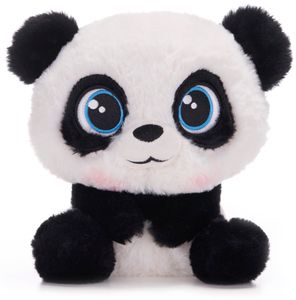 בובת בייבי פנדה רכה ונעימה בגודל 15 ס"מ מסדרת Baby Animals (עשוי פלסטיק ממוחזר)