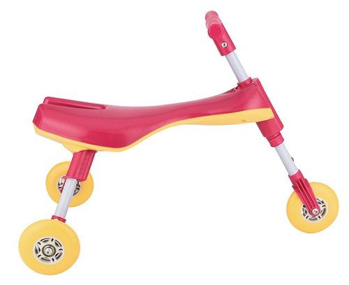 בימבה ג'וק מתקפלת לפעוטות - ירוק/צהוב