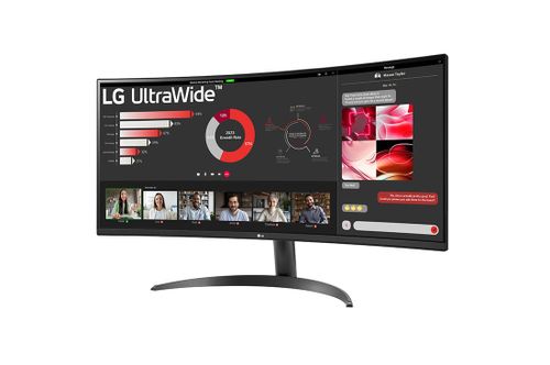 מסך מחשב UWQHD LG UltraWide 34WR50QC-B