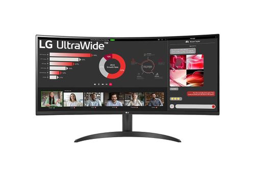 מסך מחשב UWQHD LG UltraWide 34WR50QC-B