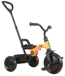 תלת אופן מתקפל עם מוט דחיפה מתנתק Ant Plus - כתום