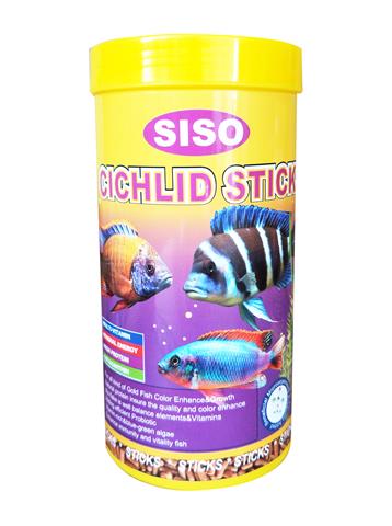 מזון דגים סיסו לציקלידים במקלונים