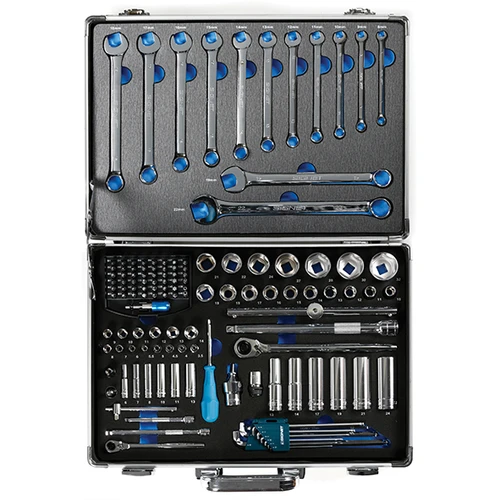 סט בוקסות 118 יח ממ מזוודת אלומיניום SIGNET D1/2