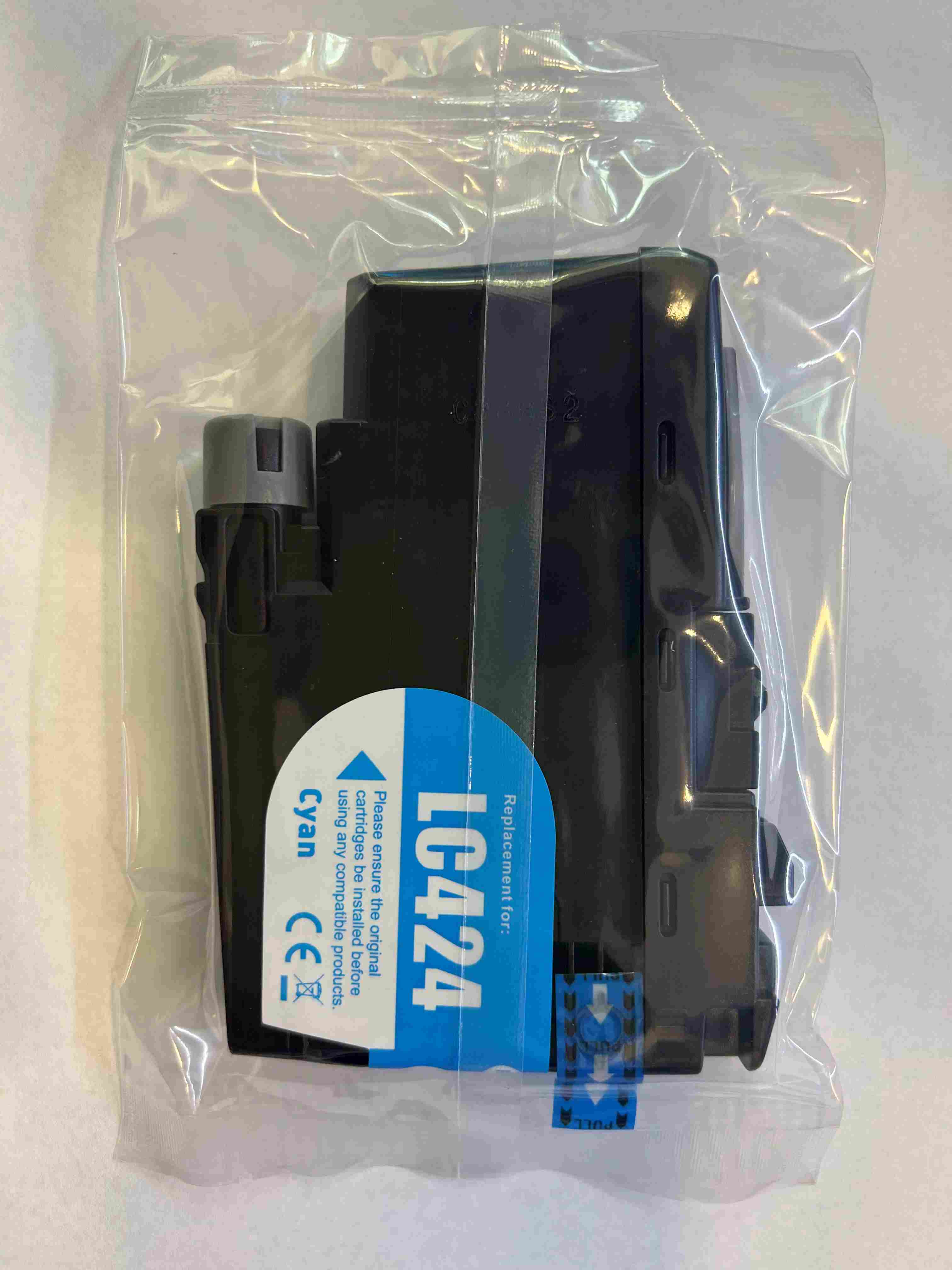  ‏ראש דיו כחול חליפי Brother LC424C