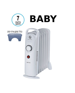 רדיאטור לחימום 7 צלעות MATRIX BABY 800W